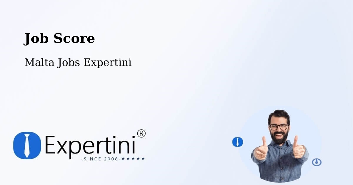 Job Score & Job Description Score Tool – Munxar - Malta Jobs Expertini